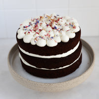 Choco-Cherry Layer Cake