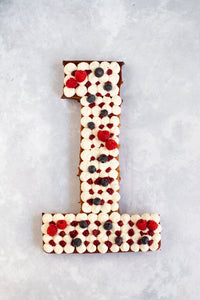 Vegan Number/Letter Cake