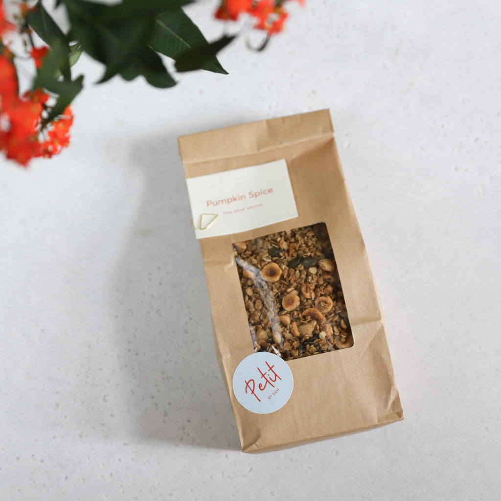 Pompoen-kruidengranola