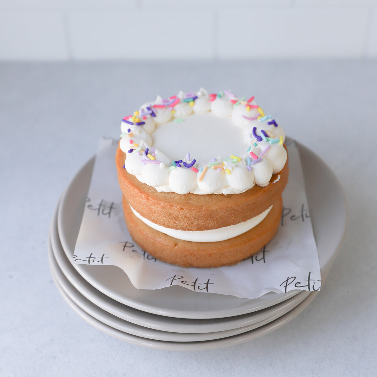 Vanilla Sprinkle Cake